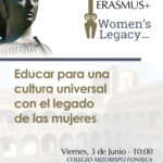Presentación del Proyecto ERASMUS+ Women´s Legacy en Salamanca