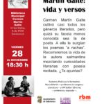 Homenaje Carmen Martín Gaite